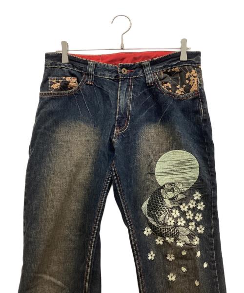 INFINITY（インフィニティ）INFINITY (インフィニティ) デニムパンツ インディゴ サイズ:W32の古着・服飾アイテム