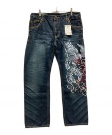 錦（ニシキ）の古着「デニムパンツ」｜インディゴ