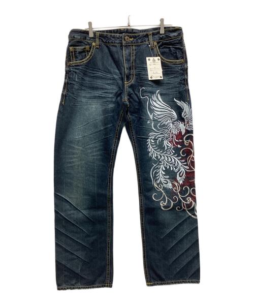錦（ニシキ）錦 (ニシキ) デニムパンツ インディゴ サイズ:38 未使用品の古着・服飾アイテム