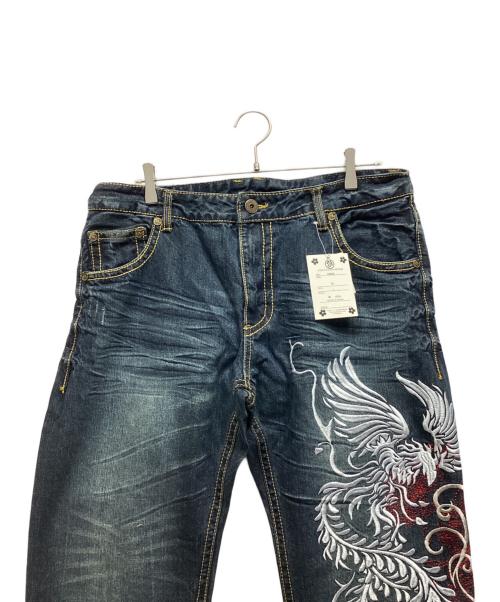 錦（ニシキ）錦 (ニシキ) デニムパンツ インディゴ サイズ:38 未使用品の古着・服飾アイテム