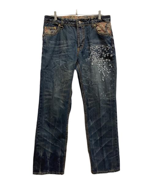 錦（ニシキ）錦 (ニシキ) デニムパンツ インディゴ サイズ:38の古着・服飾アイテム