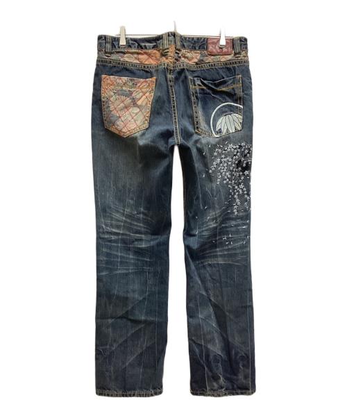 錦（ニシキ）錦 (ニシキ) デニムパンツ インディゴ サイズ:38の古着・服飾アイテム