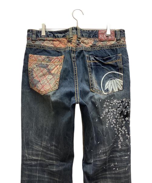 錦（ニシキ）錦 (ニシキ) デニムパンツ インディゴ サイズ:38の古着・服飾アイテム
