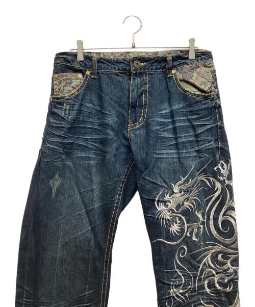 錦（ニシキ）錦 (ニシキ) デニムパンツ インディゴ サイズ:36の古着・服飾アイテム