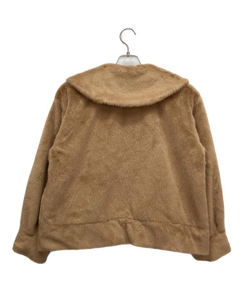 PINK HOUSE（ピンクハウス）PINK HOUSE (ピンクハウス) フェイクファーブルゾン ブラウン サイズ:表記なしの古着・服飾アイテム