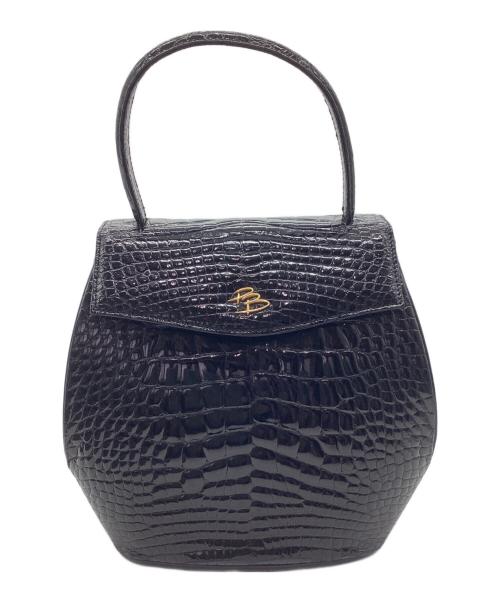 PIERRE BALMAIN（ピエール バルマン）PIERRE BALMAIN (ピエール バルマン) ハンドバッグ ブラックの古着・服飾アイテム