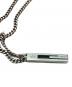中古・古着 GUCCI (グッチ) シルバーネックレス：15000円