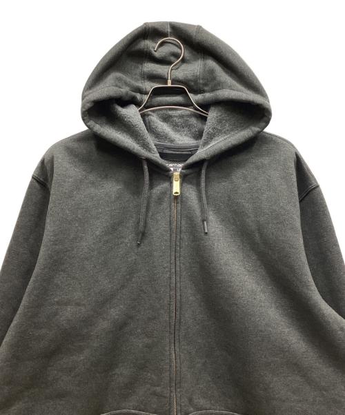 CarHartt（カーハート）CarHartt (カーハート) ジップパーカー グレー サイズ:XLの古着・服飾アイテム
