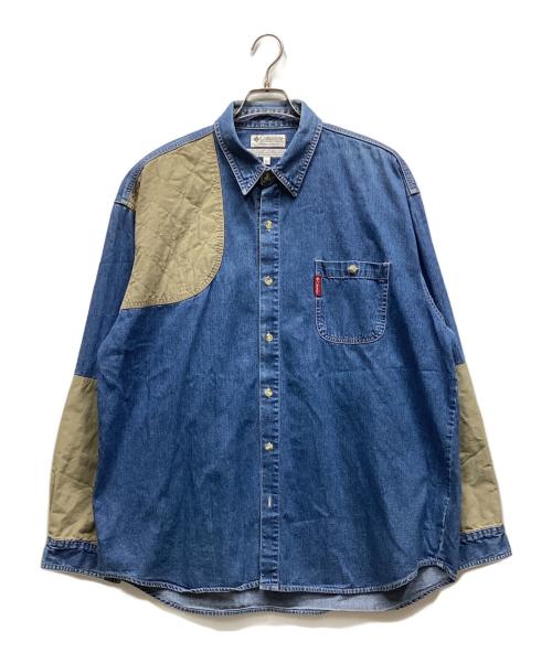 Columbia（コロンビア）Columbia (コロンビア) 長袖シャツ インディゴ サイズ:XLの古着・服飾アイテム