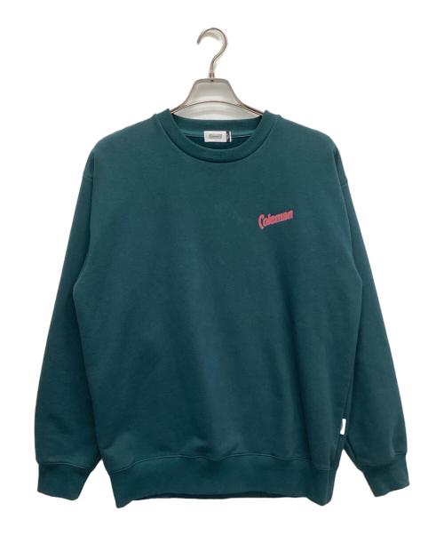 Coleman（コールマン）Coleman (コールマン) スウェット グリーン サイズ:Lの古着・服飾アイテム