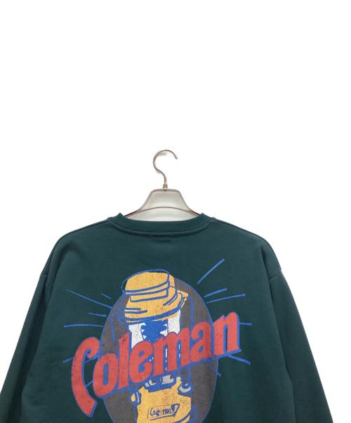 Coleman（コールマン）Coleman (コールマン) スウェット グリーン サイズ:Lの古着・服飾アイテム