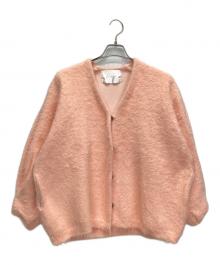 LEE MAN（-）の古着「モヘヤタッチリラックスカーディガン」｜ピンク