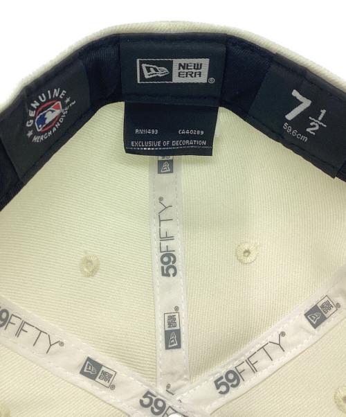New Era（ニューエラ）New Era (ニューエラ) キャップ ベージュ サイズ:59.6の古着・服飾アイテム