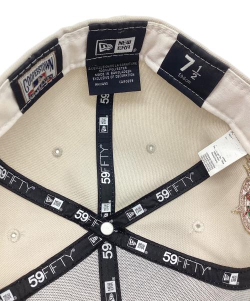 New Era（ニューエラ）New Era (ニューエラ) キャップ グリーン×ベージュ サイズ:59.6の古着・服飾アイテム