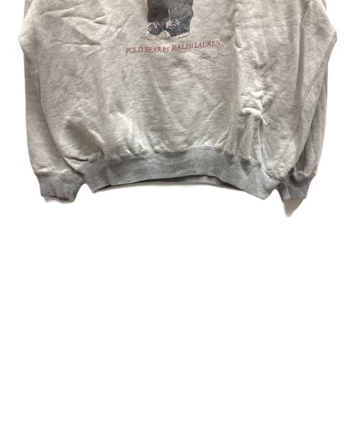 POLO RALPH LAUREN（ポロ・ラルフローレン）POLO RALPH LAUREN (ポロ・ラルフローレン) スウェット ライトグレー サイズ:Lの古着・服飾アイテム