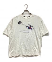 le petit nicolas×germain（-）の古着「Tシャツ」｜ホワイト