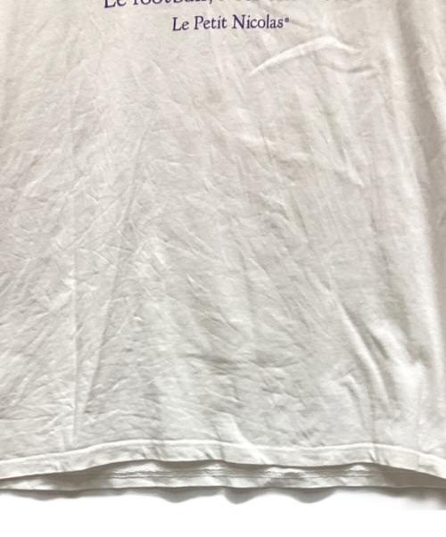 le petit nicolas（-）le petit nicolas (-) germain Tシャツ ホワイト サイズ:Mの古着・服飾アイテム