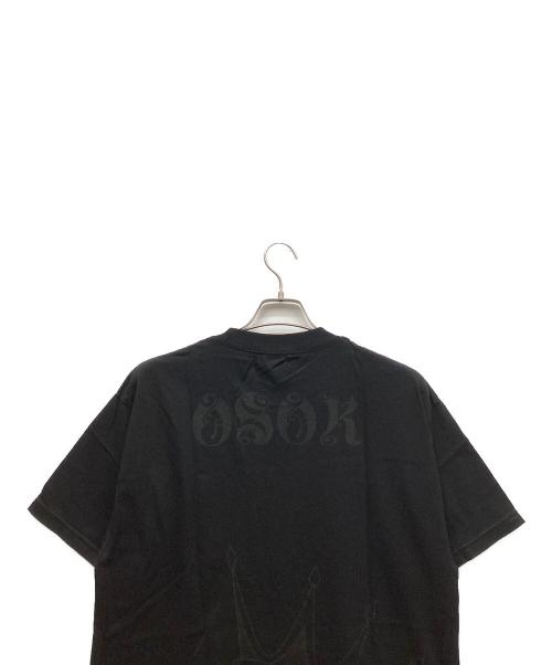 ASOH（-）ASOH (-) Tシャツ ブラック サイズ:Lの古着・服飾アイテム