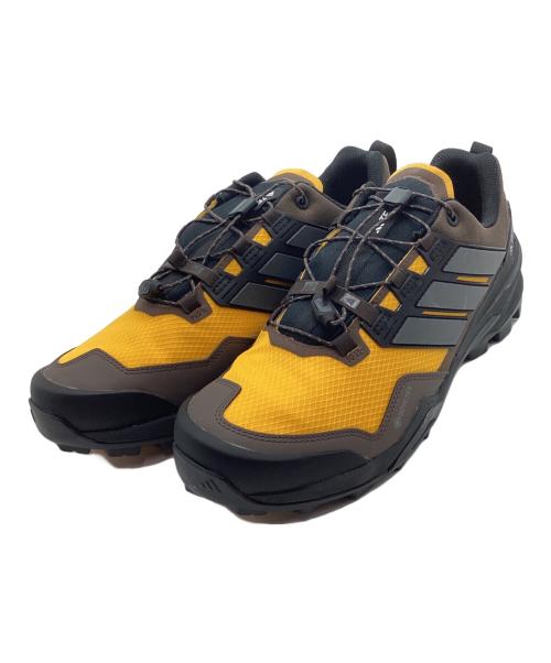 adidas（アディダス）adidas (アディダス) スニーカー ブラウン×イエロー サイズ:29の古着・服飾アイテム