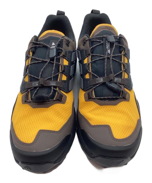 adidas（アディダス）adidas (アディダス) スニーカー ブラウン×イエロー サイズ:29の古着・服飾アイテム