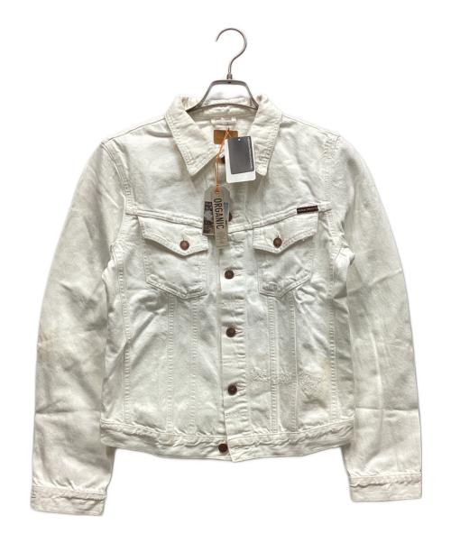 NUDIE JEANS（ヌーディー・ジーンズ）NUDIE JEANS (ヌーディー・ジーンズ) ジャケット ホワイト サイズ:Mの古着・服飾アイテム