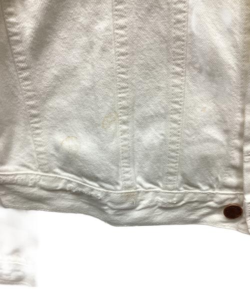 NUDIE JEANS（ヌーディー・ジーンズ）NUDIE JEANS (ヌーディー・ジーンズ) ジャケット ホワイト サイズ:Mの古着・服飾アイテム