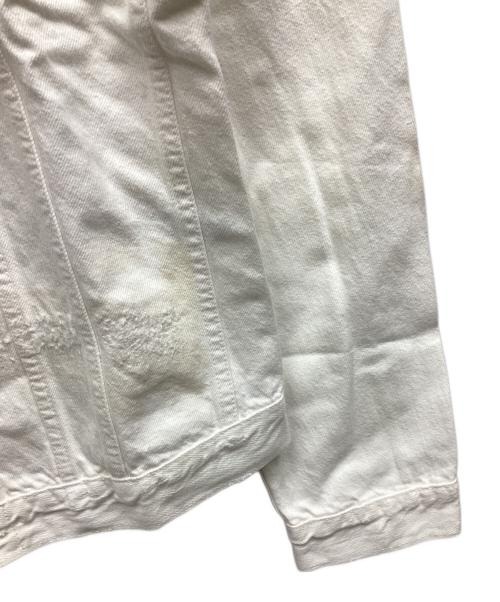 NUDIE JEANS（ヌーディー・ジーンズ）NUDIE JEANS (ヌーディー・ジーンズ) ジャケット ホワイト サイズ:Mの古着・服飾アイテム