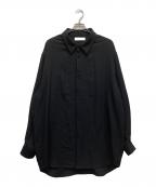 ETHOSENS×Lui'sエトセンス×ルイス）の古着「長袖シャツ」｜ブラック