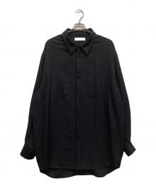 ETHOSENS×Lui's（エトセンス×ルイス）の古着「長袖シャツ」｜ブラック