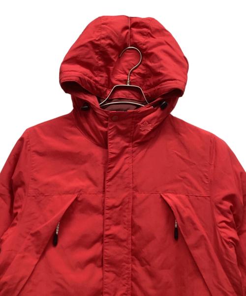 LOGOS（ロゴス）LOGOS (ロゴス) ダウンジャケット レッド サイズ:Mの古着・服飾アイテム