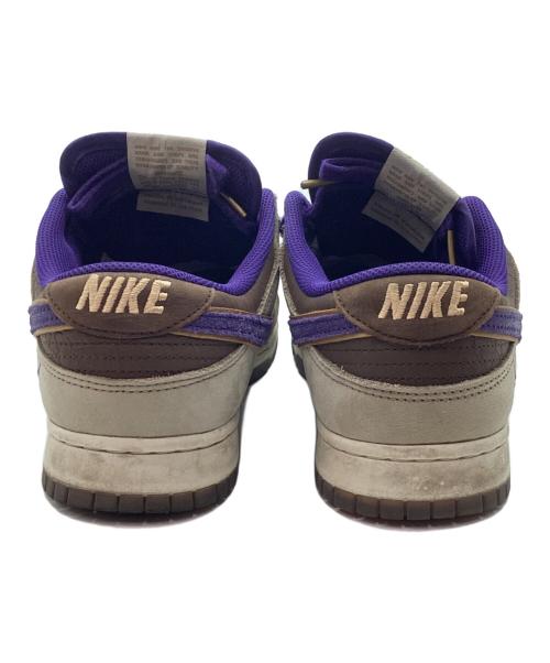 NIKE（ナイキ）NIKE (ナイキ) ローカットスニーカー ベージュ×ブラウン×パープル サイズ:28の古着・服飾アイテム