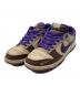 NIKE（ナイキ）の古着「ローカットスニーカー」｜ベージュ×ブラウン×パープル