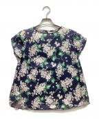 IENAイエナ）の古着「ノースリーブブラウス」｜ネイビー