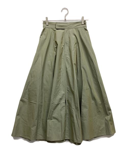 green label relaxing（グリーンレーベルリラクシング）green label relaxing (グリーンレーベルリラクシング) ロングスカート グリーン サイズ:38の古着・服飾アイテム
