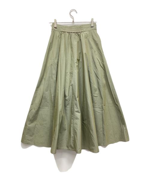 green label relaxing（グリーンレーベルリラクシング）green label relaxing (グリーンレーベルリラクシング) ロングスカート グリーン サイズ:38の古着・服飾アイテム