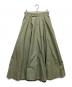 green label relaxing（グリーンレーベルリラクシング）の古着「ロングスカート」｜グリーン