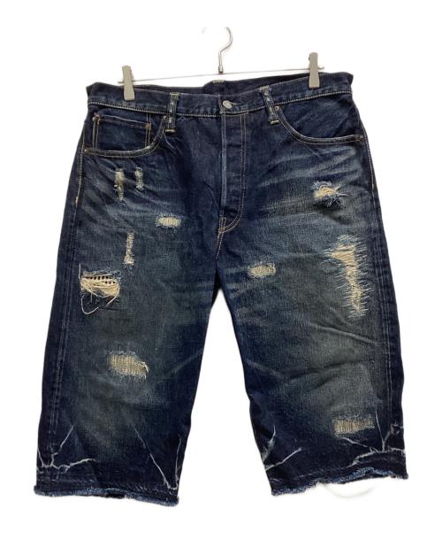 SUGAR CANE（シュガーケーン）SUGAR CANE (シュガーケーン) ハーフパンツ インディゴ サイズ:W36の古着・服飾アイテム