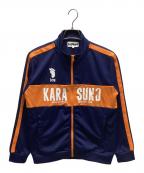 ■ハイキュー!!ハイキュー!!）の古着「トラックジャケット」｜ネイビー×オレンジ