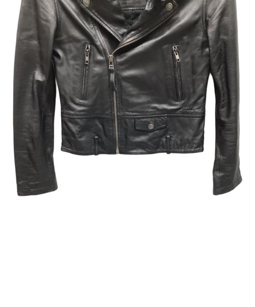 coen（コーエン）coen (コーエン) レザージャケット ブラック サイズ:Sの古着・服飾アイテム