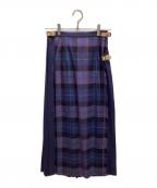 green label relaxing×O'NEIL OF DUBLINグリーンレーベルリラクシング×オニールオブダブリン）の古着「スカート」｜パープル