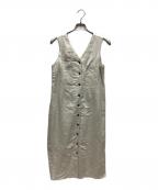 EMMEL REFINESエメル リファインズ）の古着「ノースリーブワンピース」｜アイボリー