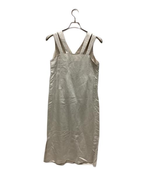 EMMEL REFINES（エメル リファインズ）EMMEL REFINES (エメル リファインズ) ノースリーブワンピース アイボリー サイズ:表記なしの古着・服飾アイテム