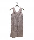 EMMEL REFINESエメル リファインズ）の古着「ノースリーブワンピース」｜パープル