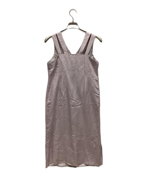 EMMEL REFINES（エメル リファインズ）EMMEL REFINES (エメル リファインズ) ノースリーブワンピース パープル サイズ:表記なしの古着・服飾アイテム