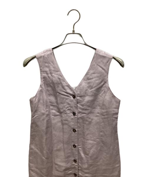 EMMEL REFINES（エメル リファインズ）EMMEL REFINES (エメル リファインズ) ノースリーブワンピース パープル サイズ:表記なしの古着・服飾アイテム