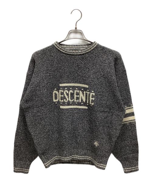DESCENTE（デサント）DESCENTE (デサント) ニット グレー サイズ:Sの古着・服飾アイテム