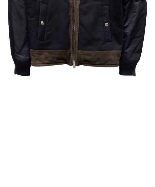 MONCLER（モンクレール）MONCLER (モンクレール) ダウンジャケット ネイビー サイズ:1の古着・服飾アイテム
