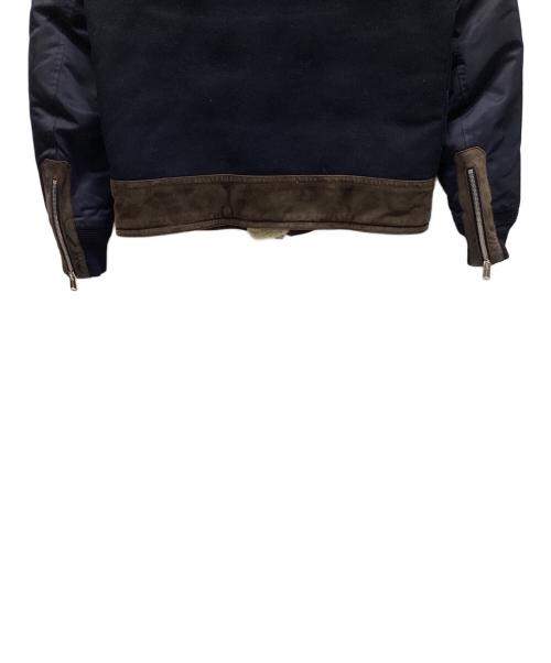 MONCLER（モンクレール）MONCLER (モンクレール) ダウンジャケット ネイビー サイズ:1の古着・服飾アイテム