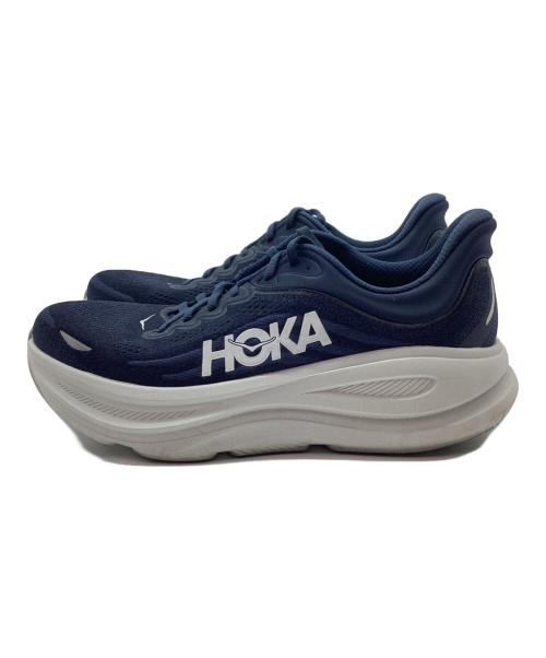 HOKA（ホカ）HOKA (ホカ) スニーカー ネイビー×ホワイト サイズ:28の古着・服飾アイテム