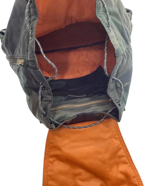 PORTER（ポーター）PORTER (ポーター) バックパック グリーン×ブラックの古着・服飾アイテム